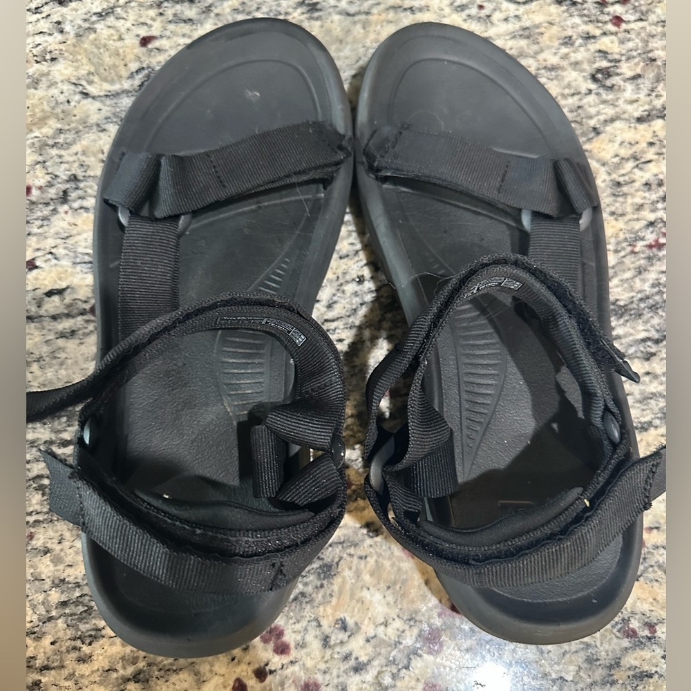 Teva Mens US10 EU 42 XLT2 All Black Sport Sandals